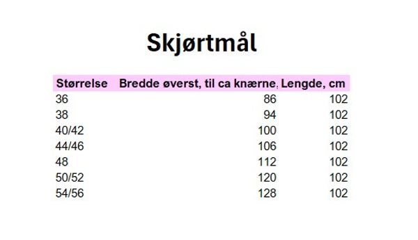 Bra nok - langt viskosejersey skjørt_Mørkebrunt