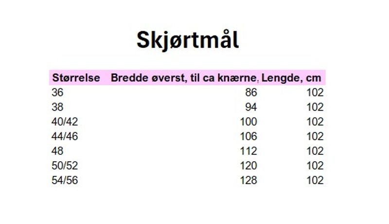Bra nok - langt viskosejersey skjørt_Mørkebrunt
