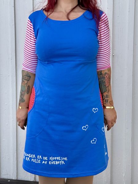 Hverdager❤️ jerseykjole_cobolt/rosa/rød