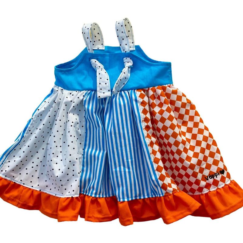 Str 2 år - Selekjole_turkis/oransje